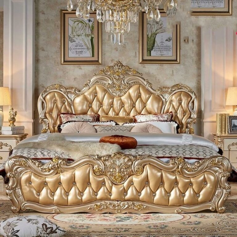 carving luxury bed classic